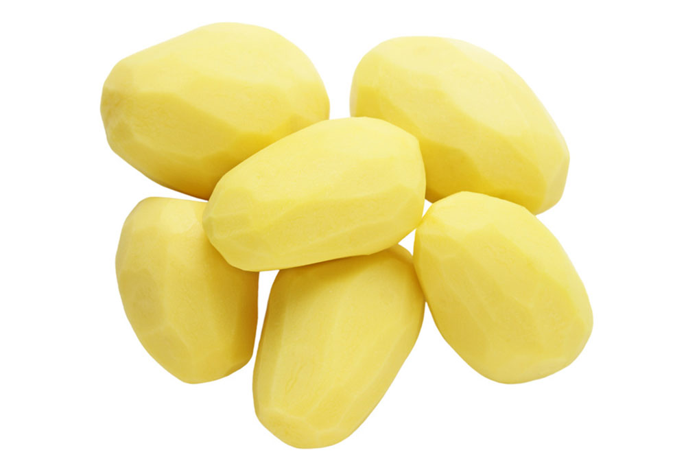 Potatoes Desiree Hand Peeled