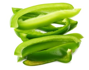 Capsicum Green Stir Fry Cut