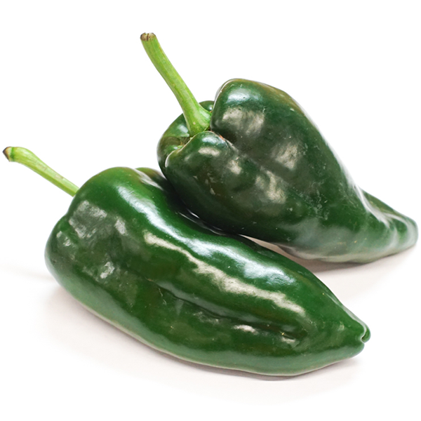 Chillies Poblano Green