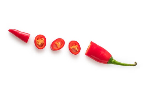Chillies Long Red Sliced