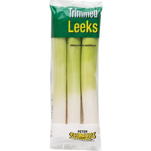 Leeks Trimmed